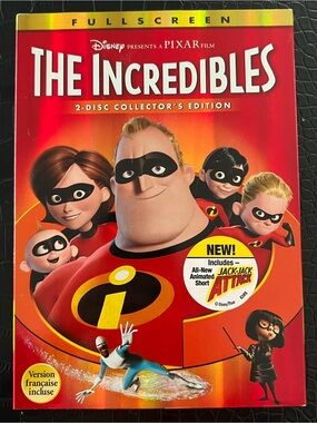 Disney The Incredibles 2-Disc Collector's Edition Fullscreen DVD